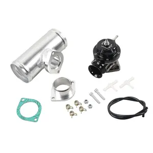 Válvula de sopro universal para carro RS Turbo de alumínio com kits