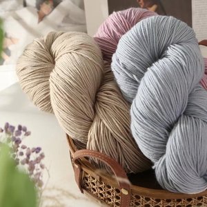 290 양모 타래사 스웨터 코트와 담요 염색 패턴을위한 중간 두꺼운 DIY 뜨개질 및 크로 셰 뜨개질 바늘 - Product Image 5