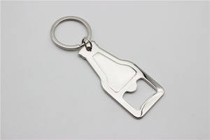 제조업체 맞춤형 아연 합금 맥주병 모양 병따개 열쇠고리 다양한 클럽용 - Product Image 5