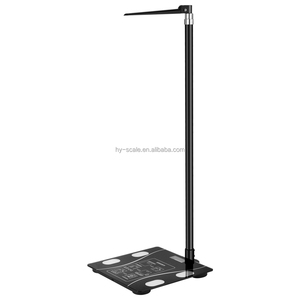 Báscula de Grasa Corporal de Nuevo Diseño, 180 kg, con Regla Digital Portátil para Medir la Altura de 190 cm, GYS-831 - Product Image 4