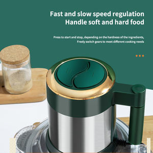 Hachoir à viande domestique professionnel, petit, 2L, 3L, 5L, hachoir à viande électrique automatique en acier inoxydable pour un usage domestique - Product Image 4