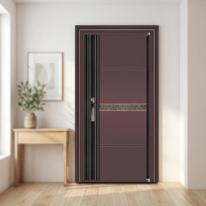 Porte coulissante d'entrée en aluminium sur mesure, insonorisée, étanche, antivol, isolation thermique pour salon, villa, usage extérieur 5 - Product Image 3