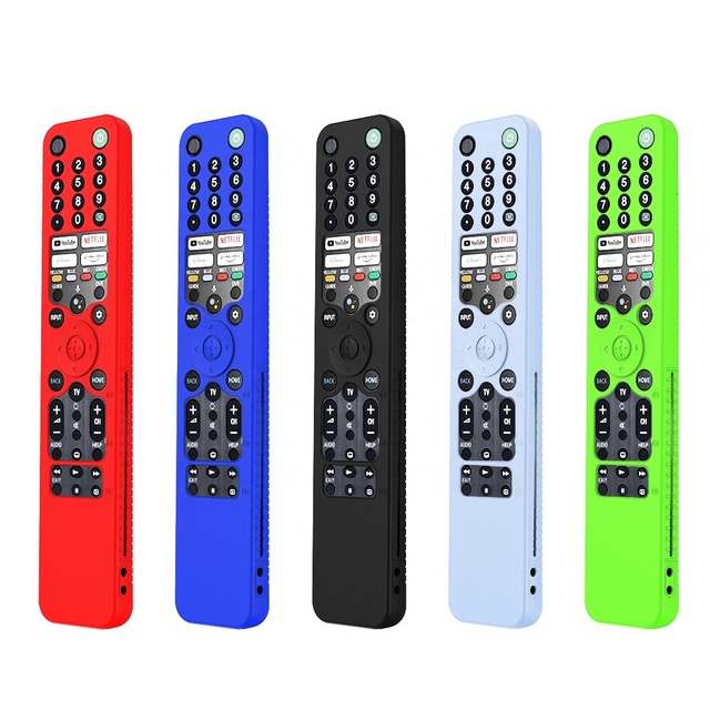 New Anti Dust Silicone Protective Case Use for Sony Bravia Smart TV RMF-TX520U MG3-TX520U Voice Remote Control Cover Sleeve