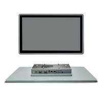 Système de contrôle tout-en-un industriel capacitif HD 215 pouces multi-touch avec 8 Go de RAM, 128 Go de stockage et entrée de tension large plage