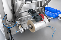 Machine d'emballage automatique multi-têtes pour pesage, remplissage et conditionnement de produits alimentaires fragiles, noix mélangées, grains de café, chips et produits soufflés