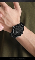 Jam Tangan Pria NAVIFORCE 8032 Quartz Desain Sederhana Tahan Air Mewah Kustom Pabrik Baja Tahan Karat Montre Homme