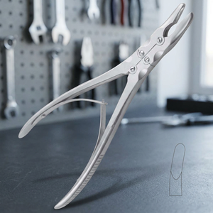 Rottgen Ruskin Bone Rongeur Instruments chirurgicaux orthopédiques manuels certifiés ISO13485 - Product Image 3