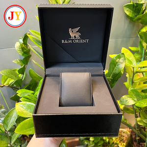 Faux leather <b>watch</b> box Dustproof <b>watch</b> storage <b>case</b> Men's <b>watch</b> organizer box Leatherette <b>watch</b> <b>case</b> - Product Image 1