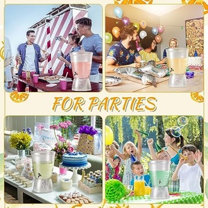 Wholesale Manufacture Modern Custom 3 Gallon Clear Acrylic <b>Drink</b> <b>Dispenser</b> with Custom Color Size for Countertop for Parties - Product Image 5