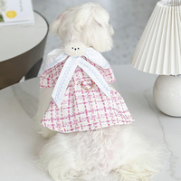 Luxe Pet Hiver Polaire Princesse Robe Joli et Chaud Chiot Manteau Vêtements Pour Animaux De Compagnie