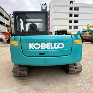 90% nouveau KOBELCO SK60 Mini pelle sur chenilles véritable pelle d'occasion EPA/CE certificat noyau inclus moteur boîte de vitesses pompe à engrenages - Product Image 4