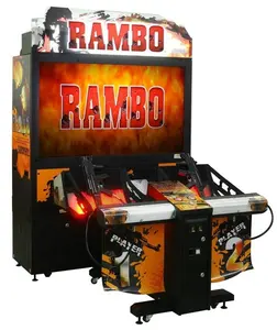 Dinibao monnayeur 55 pouces LCD rambo simulateur jeux d'arcade pas cher pistolet jeux de tir machine