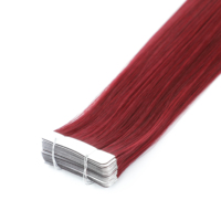Extensiones de Cabello con Cinta Adhesiva Invisible, Fibra de Alta Temperatura, 26 Pulgadas, Naturales, Sin Costuras, Adhesivas de Doble Cara