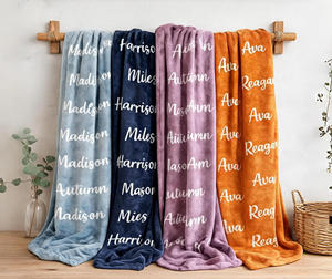 Manta de Bebé de Felpa Súper Suave Personalizada con Nombre, Boutique - Product Image 2