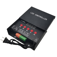 Módulos de Tira de Luz LED RGB Inteligente a Todo Color T1-2000AC DC5V 24V con Controladores de Píxeles Mágicos y Atenuadores Direccionables