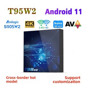 กล่องรับสัญญาณทีวีต่างประเทศรุ่นใหม่ T95W2 ระบบแอนดรอยด์ 110 ชิปประมวลผล S905W2 รองรับ WIFI แบบดูอัลแบนด์ สำหรับกล่องทีวี 4K - Product Image 5