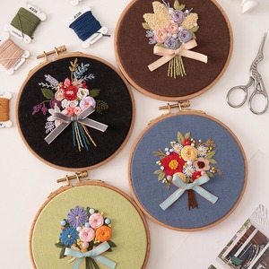 Embroidery Handmade DIY Material Package Ancient Style Embroidery Small Ornaments