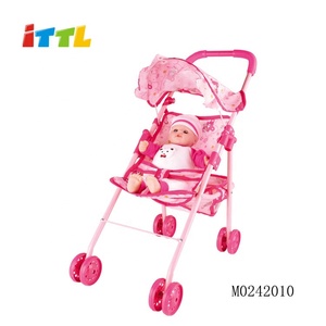 ITTL ensemble de jeu de poupée jumeaux en vinyle Offre Spéciale non toxique <span class=keywords><strong>porte</strong></span>-poupée jouet pour bébé avec musique - Product Image 4