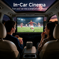 YDH-P80 Nouveau projecteur portable 4K 2026 pour cinéma maison et fêtes en extérieur, 1000 ANSI, 120 pouces, mise au point électronique, Android 14, puce H723