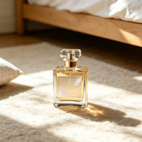 Étiquettes personnalisées adhésives pour bouteilles de parfum, imperméables, design d'emballage, dorure à chaud, marque privée