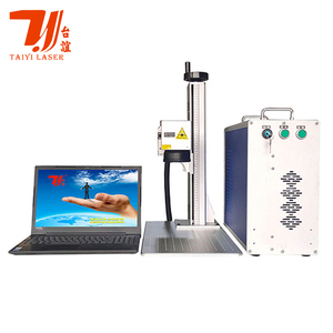 20W 30W 50W Tabletop Metal Plastic Tag Llaveros Pen Portable Small Fiber Laser Marking Machine - Product Image 1