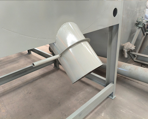 Mélangeur à ruban horizontal pour polymère poudre sèche mélangeur à palettes Machines engrais <span class=keywords><strong>antiseptique</strong></span> additifs alimentaires pour volaille - Product Image 2