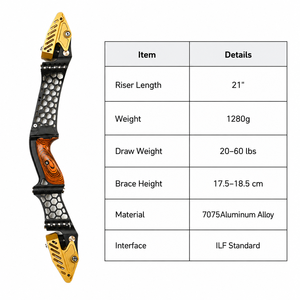 <span class=keywords><strong>Arc</strong></span> <span class=keywords><strong>à</strong></span> poulies PMZ Archery 22 pouces détachable, corps en alliage d'aluminium, ambidextre, force de <span class=keywords><strong>tir</strong></span> 20-60lbs, pour <span class=keywords><strong>tir</strong></span> <span class=keywords><strong>à</strong></span> <span class=keywords><strong>l</strong></span>'<span class=keywords><strong>arc</strong></span> sur <span class=keywords><strong>cible</strong></span> - Product Image 2