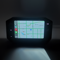 2026 OEM/ODM Pengukur Kecepatan Digital Sepeda Motor, Speedometer Motor Listrik, Panel Instrumen Layar TFT untuk Aksesori EV