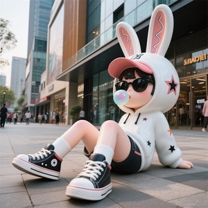 Emblème en fibre de verre sculpté, imperméable et résistant aux UV, thème animal, cadeau d'entreprise pour la décoration des aires de jeux pour enfants et des sites touristiques - Product Image 3