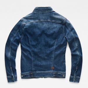 Chaqueta Vaquera Clásica Vintage de Alta Calidad para Hombre, Chaqueta de Mezclilla Ajustada con Bolsillo con Cremallera - Product Image 5