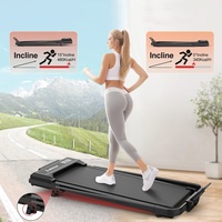 Tapis de course électrique pliable sans fil multi-niveaux robuste 2-en-1 pour la course et le jogging, fabriqué en Chine par un fabricant de premier plan