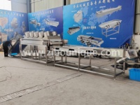 Automatische Palmdadels Droogborstelwasmachine Datum Fruitreiniging Sorteerproductielijn