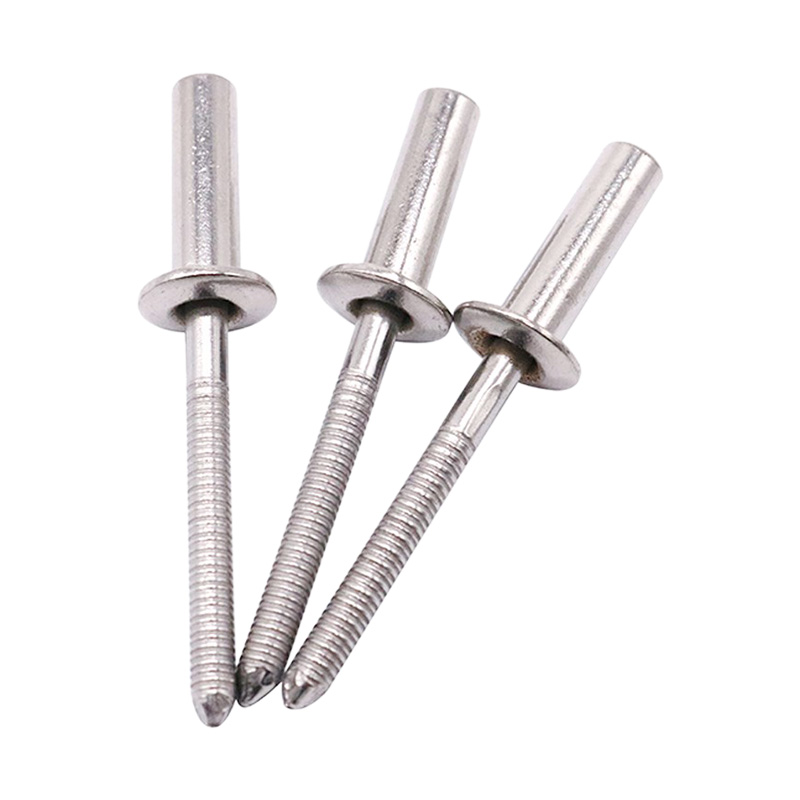 GB12615 Stainless Steel close end blind rivets with break pull mandrel