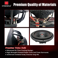 Subwoofer de voiture HYANKA BSF-15-4, haut-parleur de 15 pouces, double bobine 4 ohms, haute qualité, fourni par l'usine