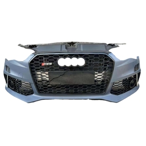 Le kit de carrosserie de remplacement en plastique ABS de haute qualité pour <span class=keywords><strong>Audi</strong></span> <span class=keywords><strong>RS6</strong></span> comprend un pare-chocs avant de style RS avec une installation facile au chrome - Product Image 3