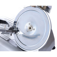 Nouvelle machine à découper la viande électrique semi-automatique 220V 10 pouces, entièrement métallique, pour usage commercial et domestique, pour couper le fromage, le bacon, les saucisses