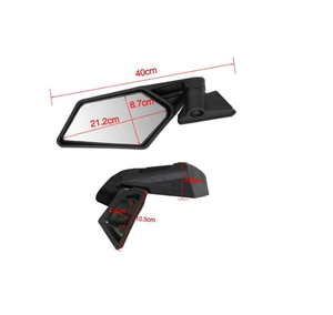 Moto 2 unids/set vista trasera lateral Racing espejos laterales para <span class=keywords><strong>Can</strong></span> <span class=keywords><strong>Am</strong></span> <span class=keywords><strong>Maverick</strong></span> <span class=keywords><strong>X3</strong></span> / <span class=keywords><strong>X3</strong></span> Max Turbo R2017 <span class=keywords><strong>2018</strong></span> 2019 2020 - Product Image 5