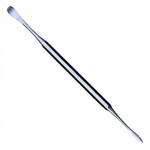 ASAP Professional Eco-friendly Stainless Steel Nail Cuticle Pusher Remover <b>Tool</b> Flat Color Flat Birch Clean Nails Manicure Dust - Product Image 1