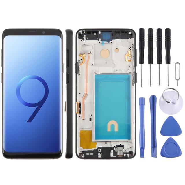 TFT LCD Screen For Samsung Galaxy S9+ SM-G965F Digitizer Full Assembly with Frame