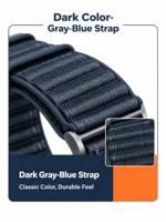 Bracelet magnétique en nylon souple et respirant sans interstices, ajustable, pour Smartwatch 7/6/5/4/FE, fixation rapide