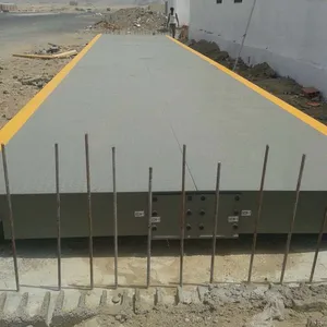 ZONJLI-báscula estándar para camión, plataforma de pesaje de 60 toneladas, 3x18m