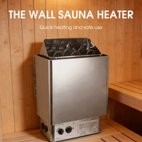 Chauffage électrique de Sauna en acier inoxydable, pour la douche, combustion des pierres précieuses, la vapeur sèche, peinture,