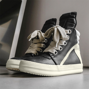 Chaussures Décontractées Montantes pour <span class=keywords><strong>Homme</strong></span> de Haute Qualité, Baskets Respirantes de Marque, Bottines Plates Grandes Tailles - Product Image 3