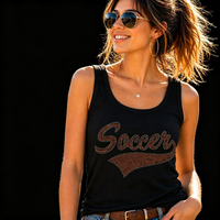 Transferts thermiques en strass à motif Football Love, les plus vendus pour les t-shirts