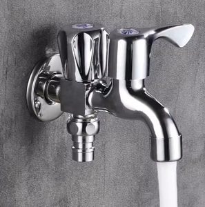 <span class=keywords><strong>Robinet</strong></span> de lavabo en laiton mélangeur d'eau froide simple écrou <span class=keywords><strong>robinet</strong></span> d'évier de salle de bain pour cuisine hôtel appartement - Product Image 6