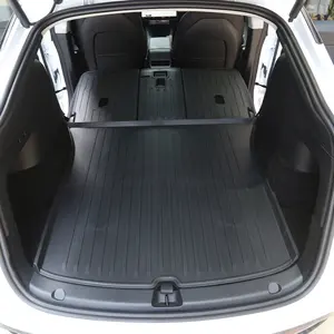 Auto Interior Accessories Anti Slip Car Mats TPE Car Trunk Mats Car Foot Pad Carpet For Tesla Model Y 21-23