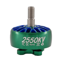 Moteur sans balais à aimant permanent puissant 2207.5 KV 1800/1960/2550, étanche IP54, avec noyau d'arbre en alliage de titane et cuivre haute température