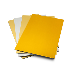 3Mm Gương Bạc Vàng Đen Gương Nhôm Composite Bảng Điều Chỉnh <span class=keywords><strong>Acp</strong></span>/Acm <span class=keywords><strong>Alucobond</strong></span> Cho Xây Dựng Tường Mặt Tiền Bên Ngoài - Product Image 4