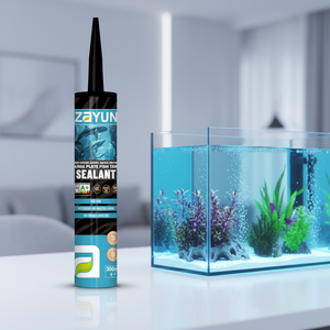 ZaYUN <span class=keywords><strong>Silicone</strong></span> adhésif transparent blanc, imperméable et résistant aux intempéries, séchage rapide, RTV pour <span class=keywords><strong>aquarium</strong></span> et construction, 300 ml - Product Image 1