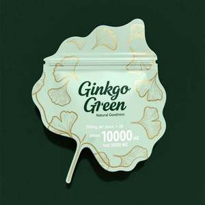 Gravure personnalisée imprimée 3.5g de forme irrégulière découpée à l'emporte-pièce Sac en mylar zip-lock étanche à l'humidité pour gelée Sushi Chewing-gum - Product Image 2